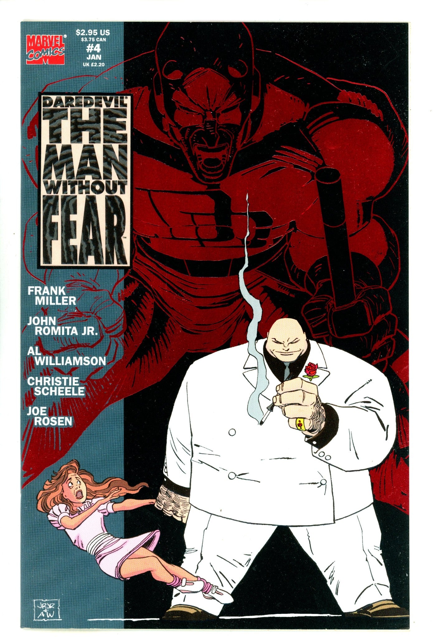 Daredevil The Man without Fear 4 Mid Grade (1994) 