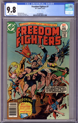 Freedom Fighters 7 CGC 9.8 (NM/M) (1977)
