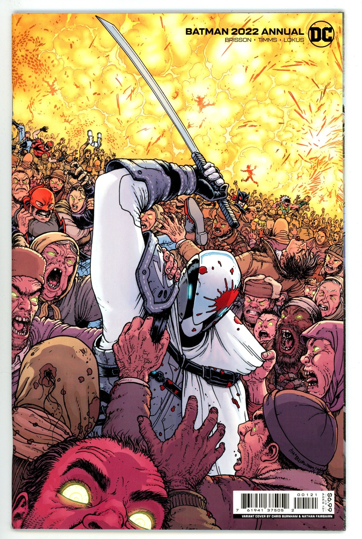 Batman 2022 Annual 1 High Grade (2022) Burnham Variant 