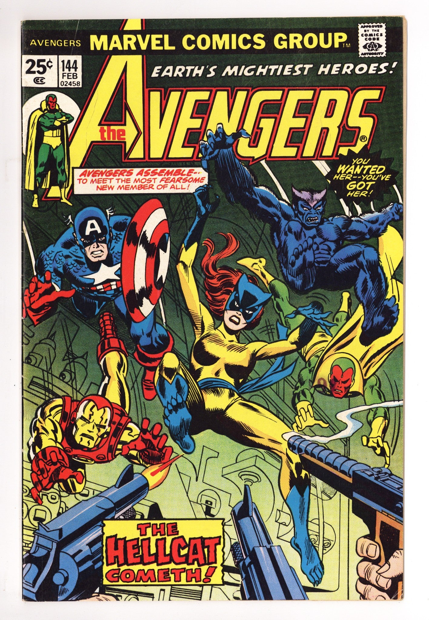 The Avengers Vol 1 144 FN (6.0) (1976) 