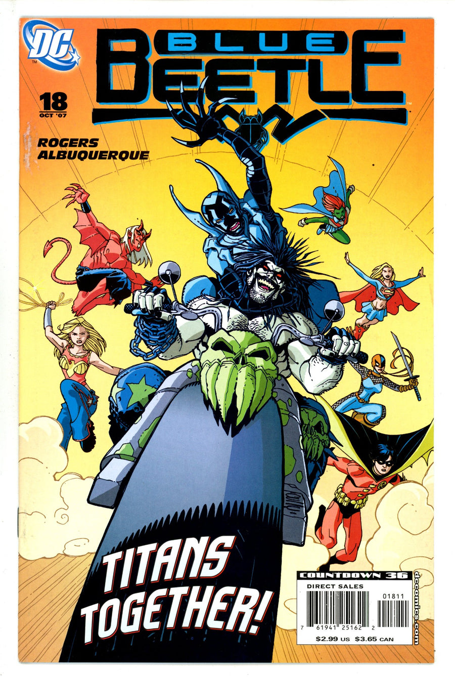 The Blue Beetle Vol 8 18 Mid Grade (2007) 