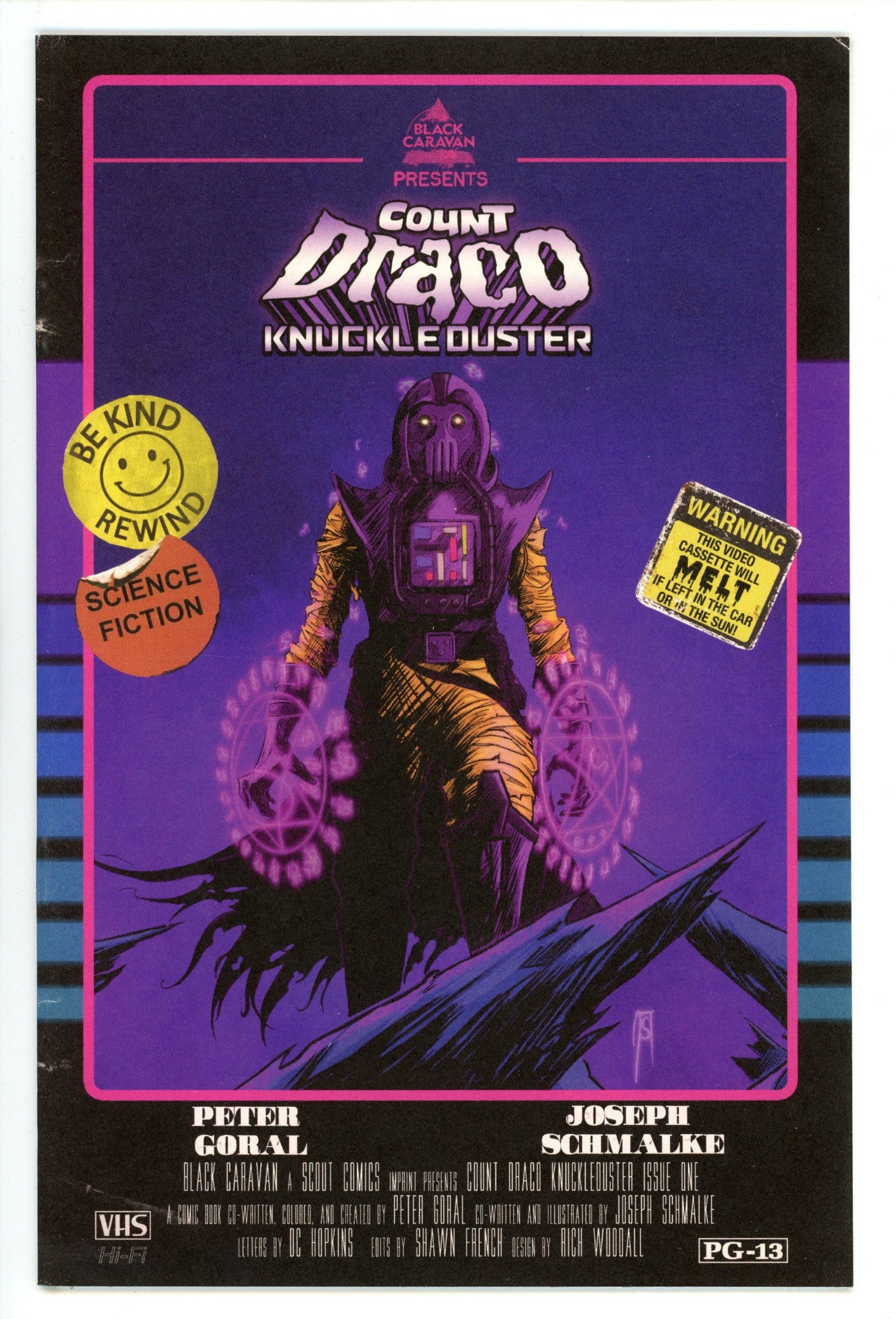 Count Draco Knuckleduster 1 NM- (9.2) (2021) Schmalke VHS Variant 