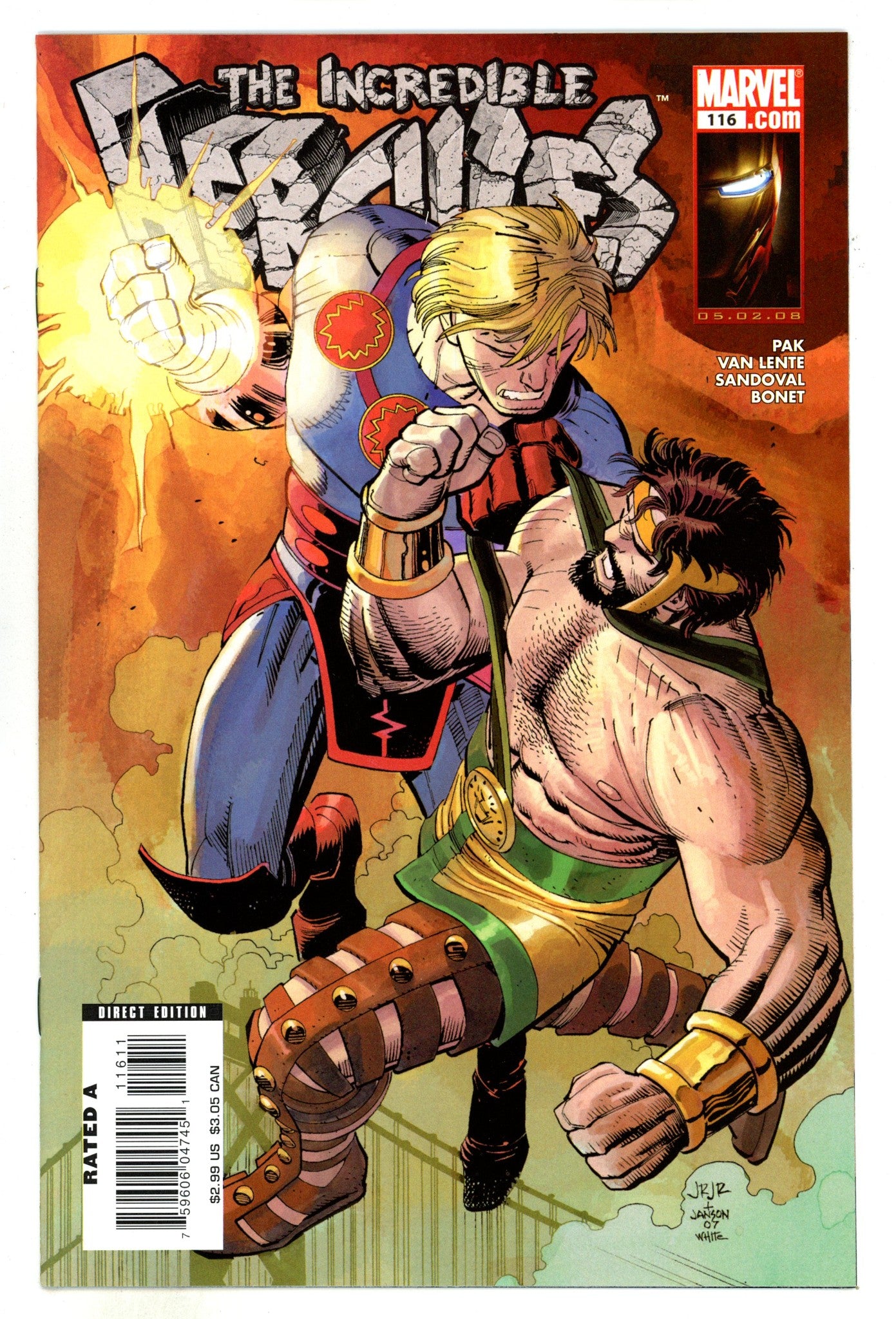 Incredible Hercules 116 High Grade (2008) 