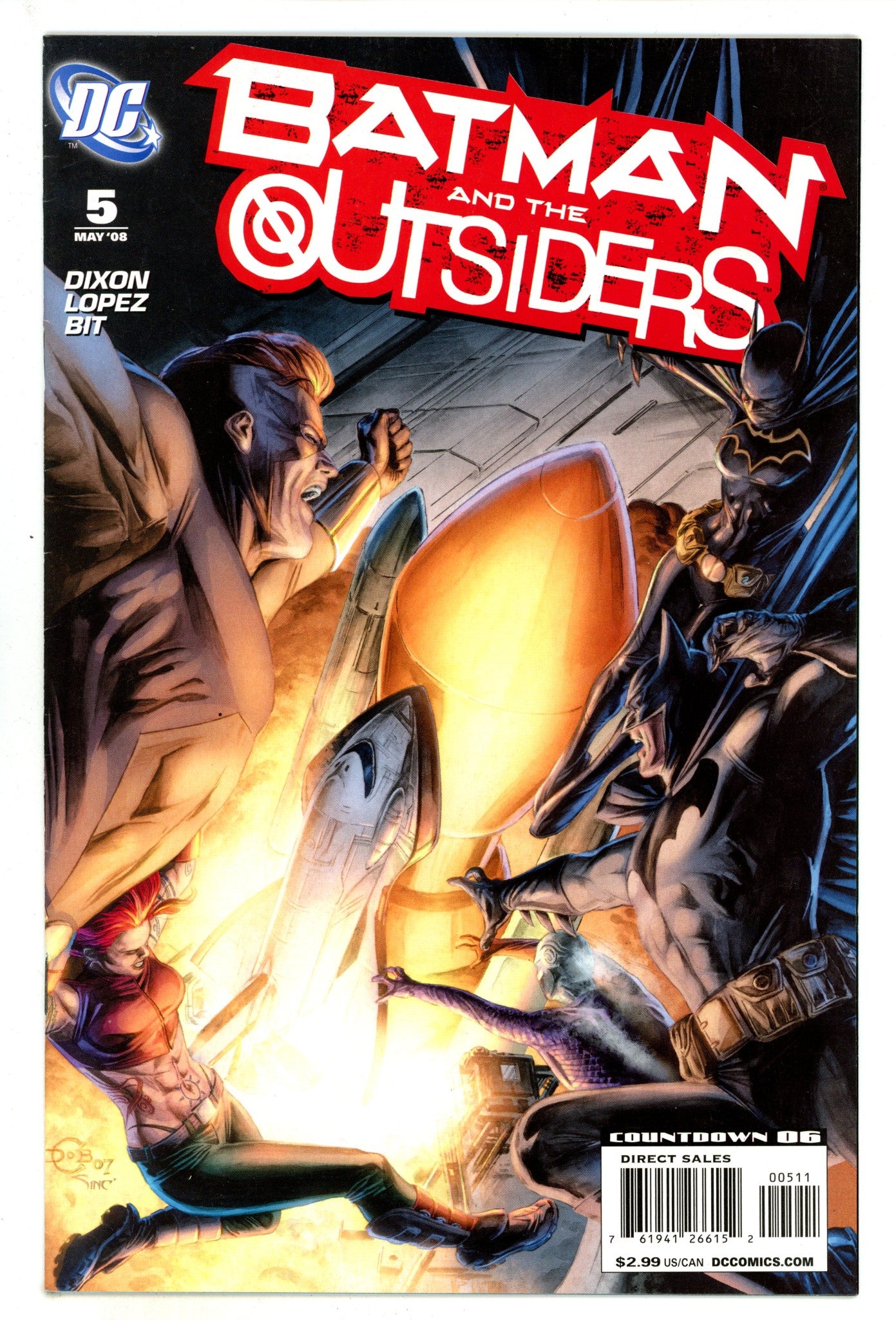 Batman and the Outsiders Vol 2 5 High Grade (2008) 