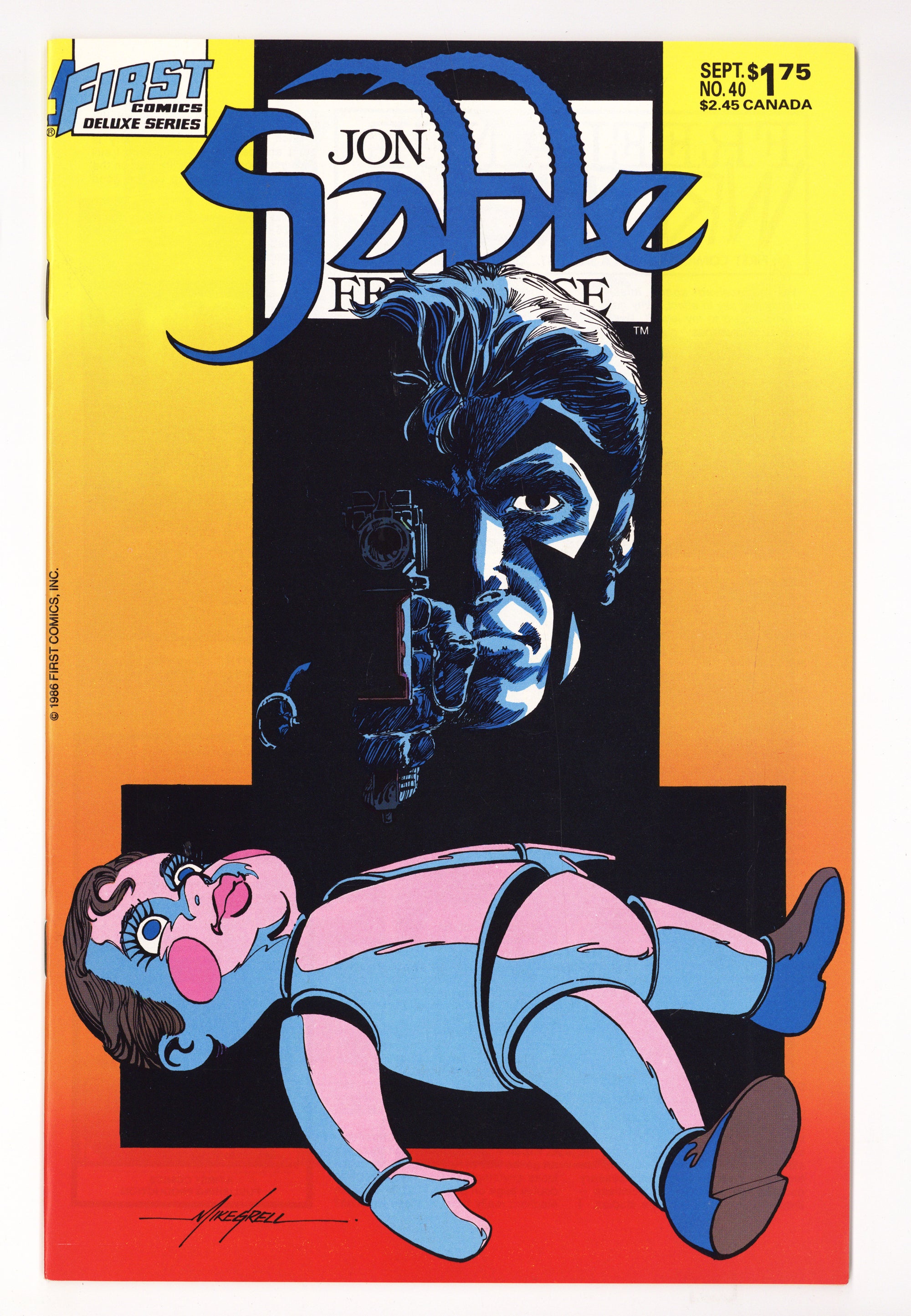 Jon Sable, Freelance 40 High Grade (1986) 
