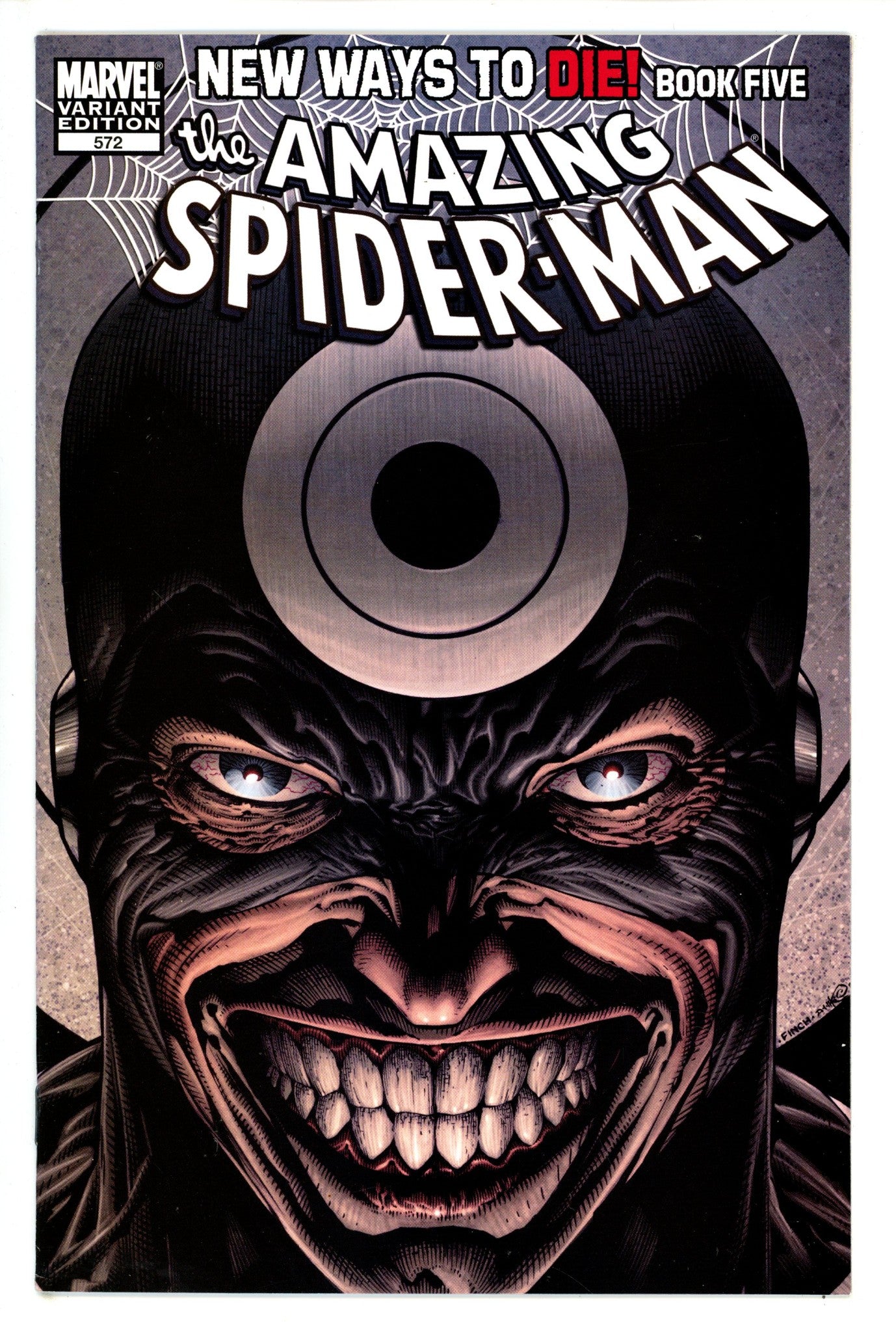 The Amazing Spider-Man Vol 2 572 Finch Variant FN/VF (2008)