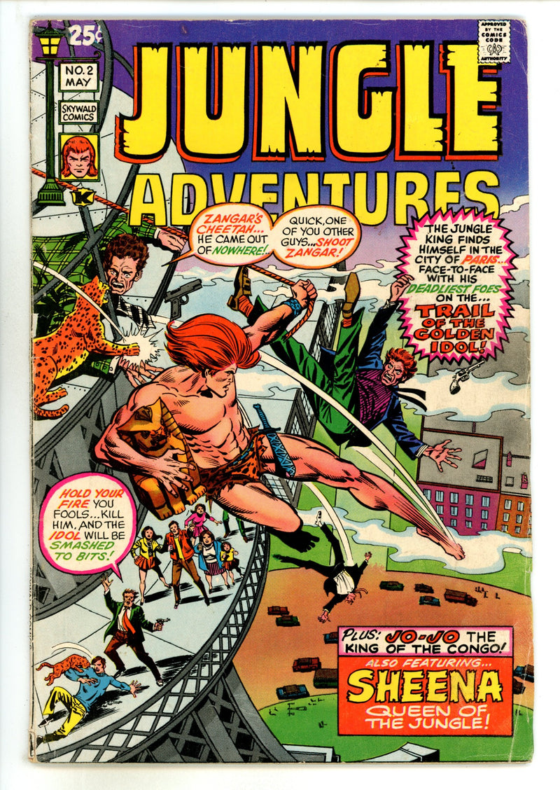 Jungle Adventures  2  VG/FN (5.0)  (1971)  