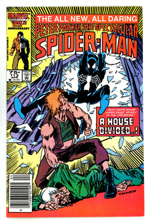 The Spectacular Spider-Man Vol 1 113 NM- (9.2) (1986) Newsstand