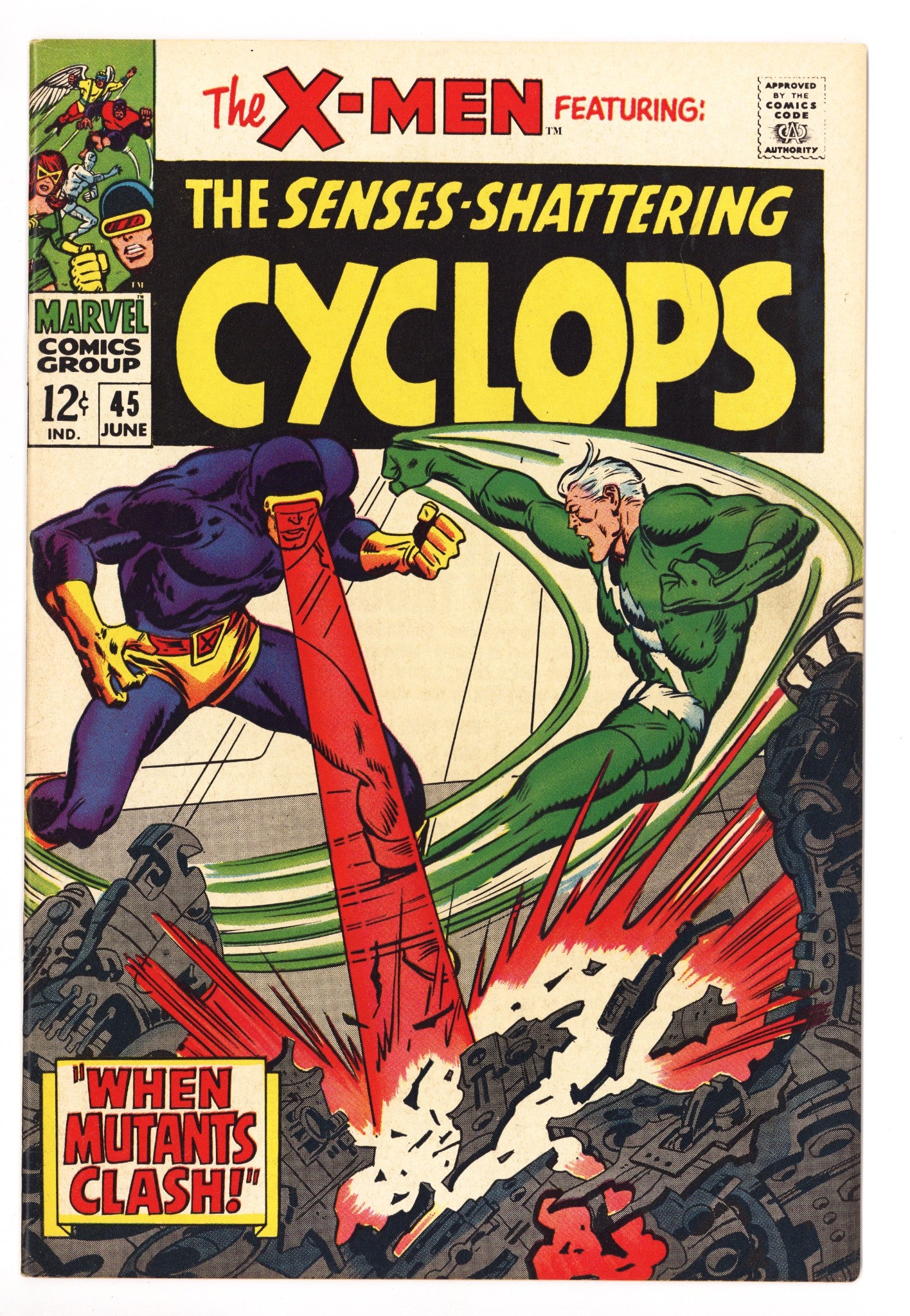 The X-Men Vol 1 45 VF/NM (9.0) (1968) 