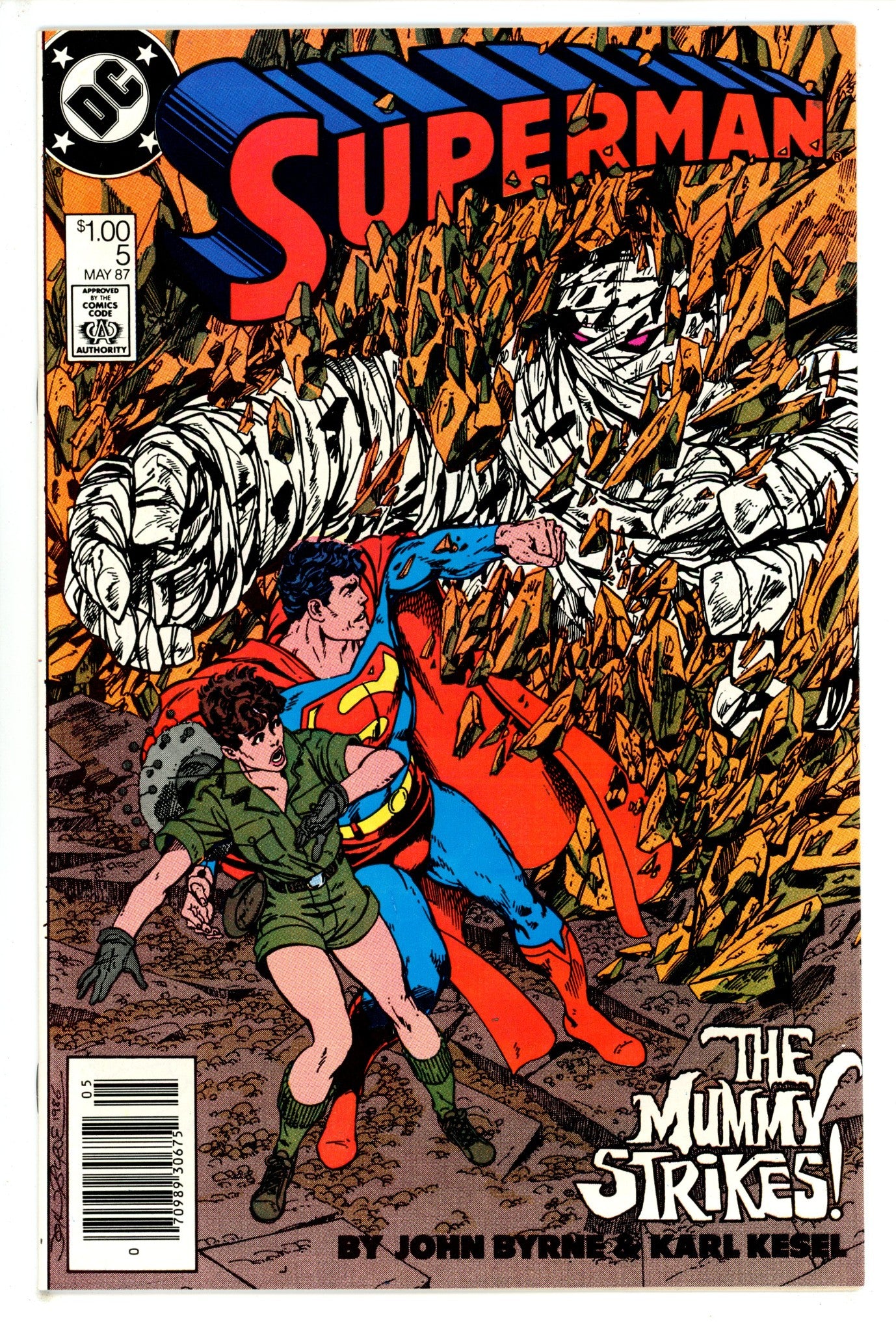 Superman Vol 2 5 Canadian Variant NM (1987)