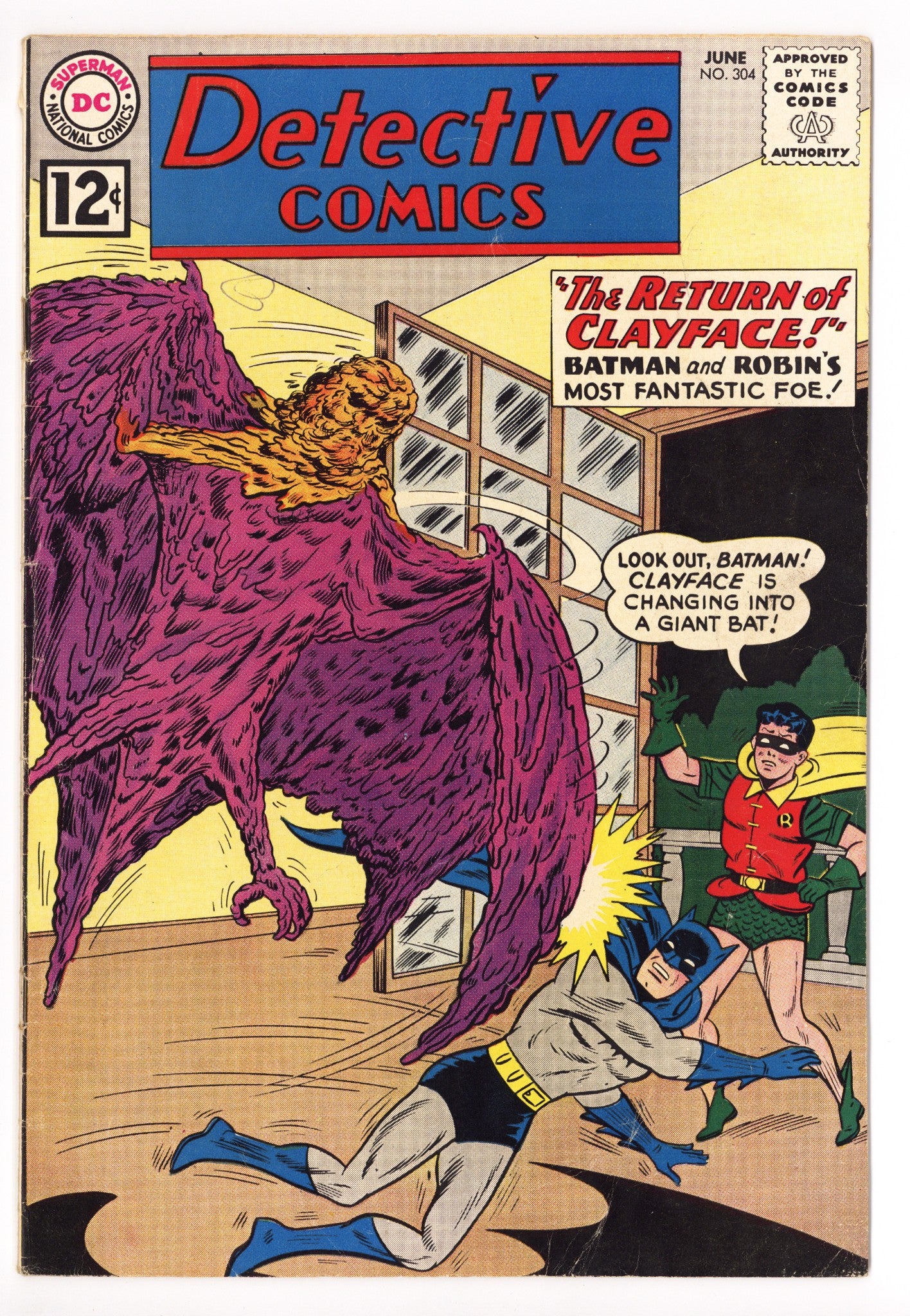 Detective Comics Vol 1 304 VG+ (4.5) (1962) 