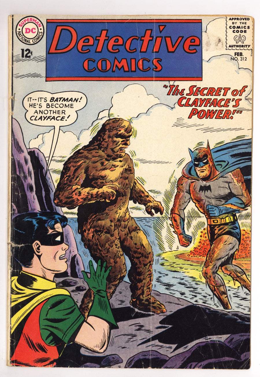Detective Comics Vol 1 312 GD+ (2.5) Staples Replaced (1963) 