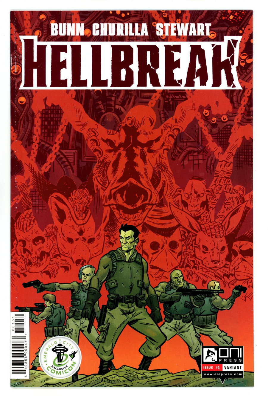 Hellbreak 1 FN/VF (7.0) (2015) Churilla Convention Variant 