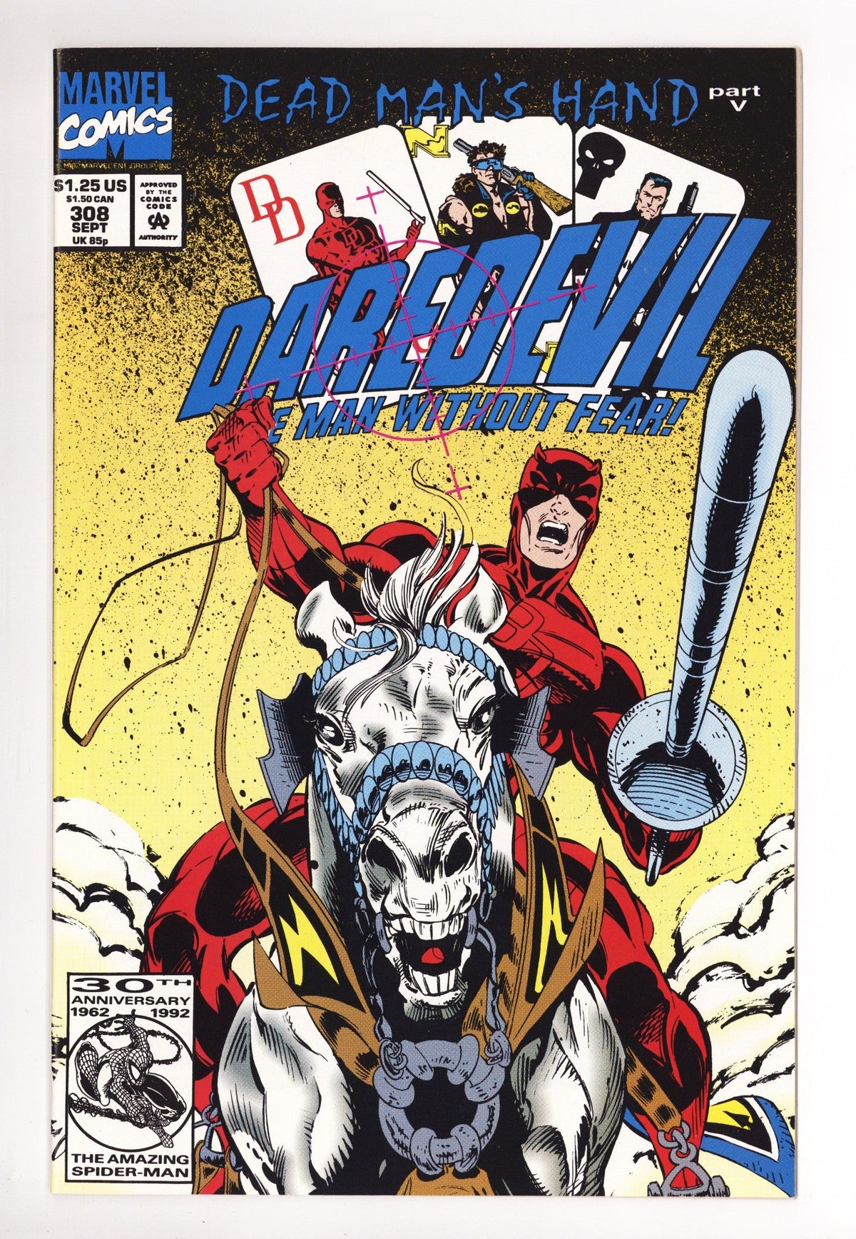 Daredevil Vol 1 308  High Grade   (1992)