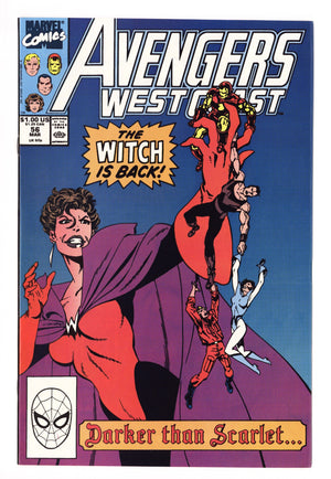 Avengers West Coast Vol 2 56 High Grade (1990) 
