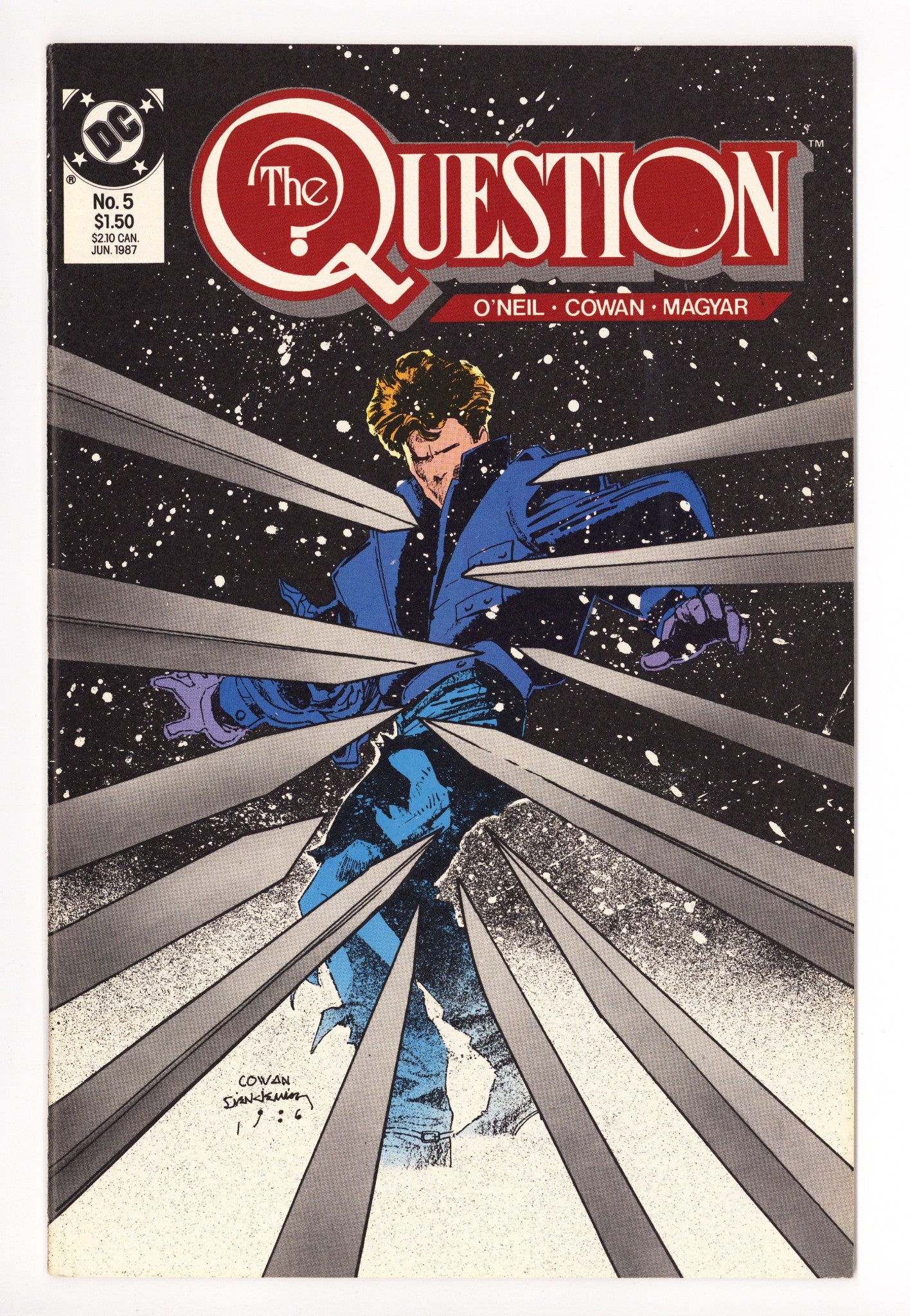 The Question Vol 1 5 Mid Grade (1987) 