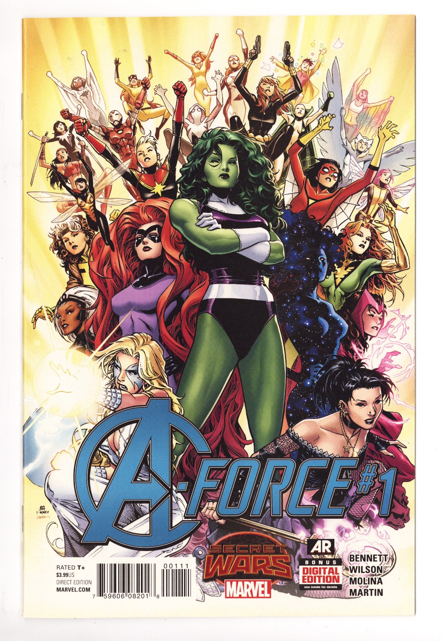 A-Force Vol 1 1 High Grade (2015) 