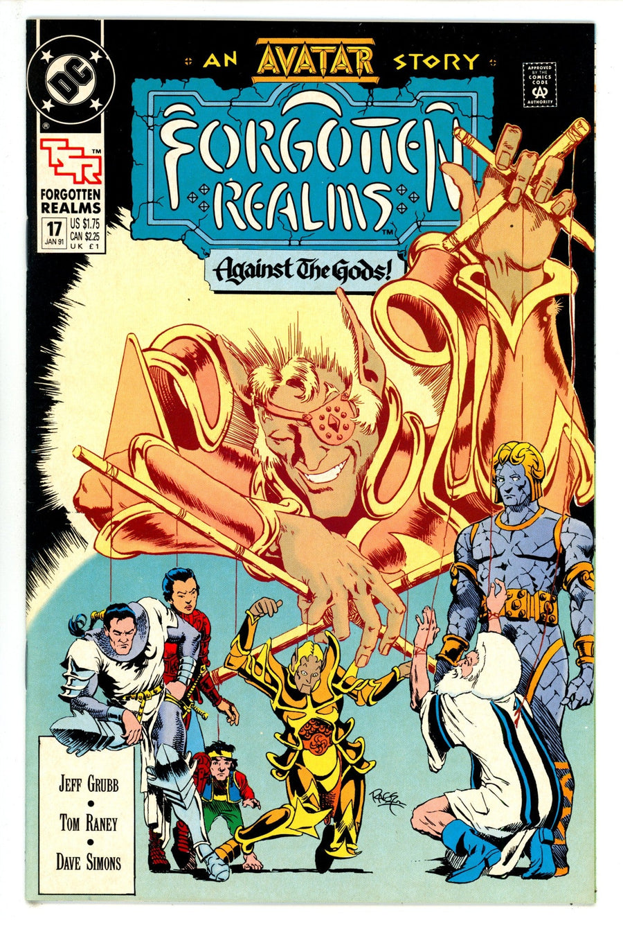 Forgotten Realms Comic Book   17  High Grade   (1991)