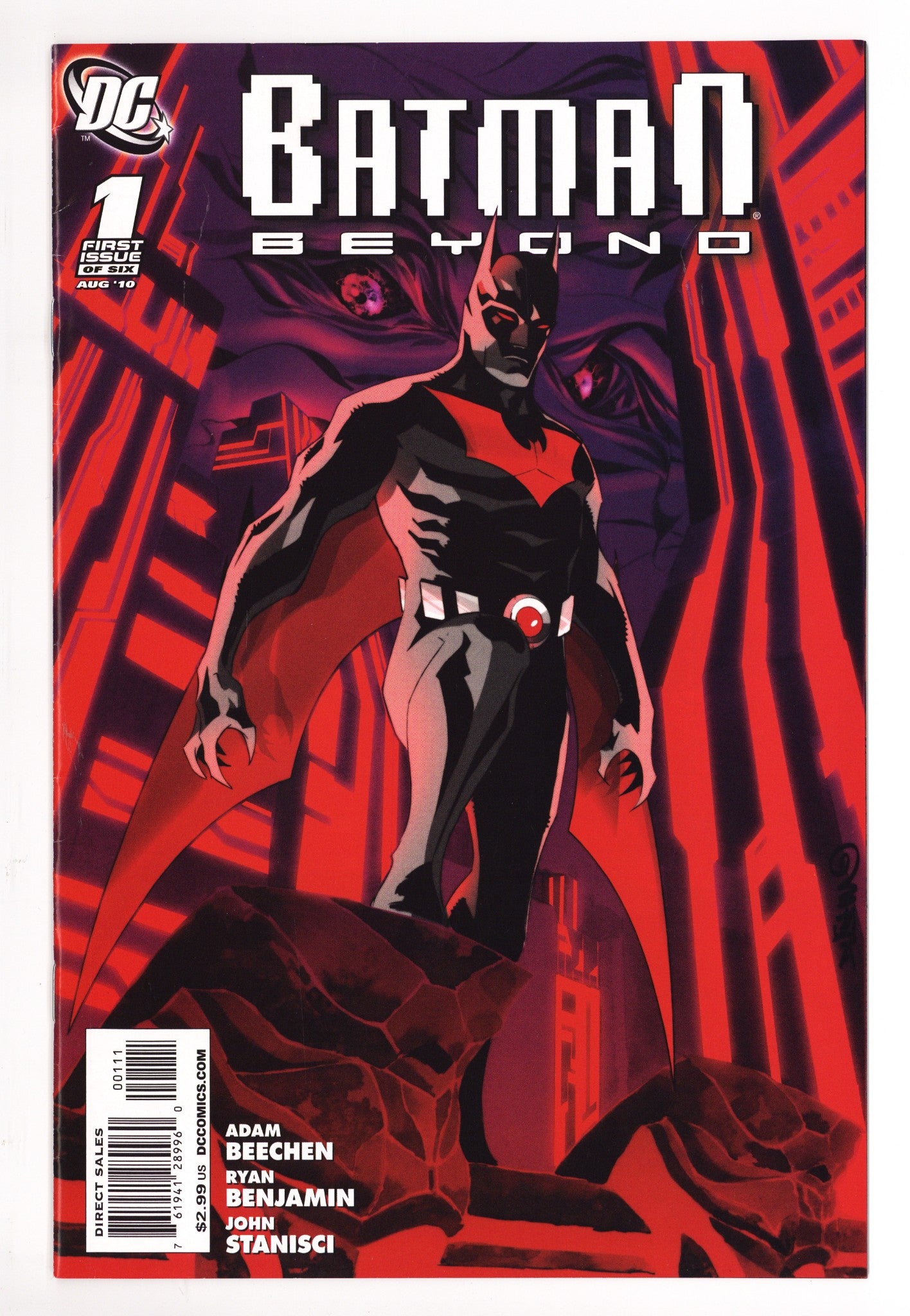 Batman Beyond Vol 3 1 Mid Grade (2010) 