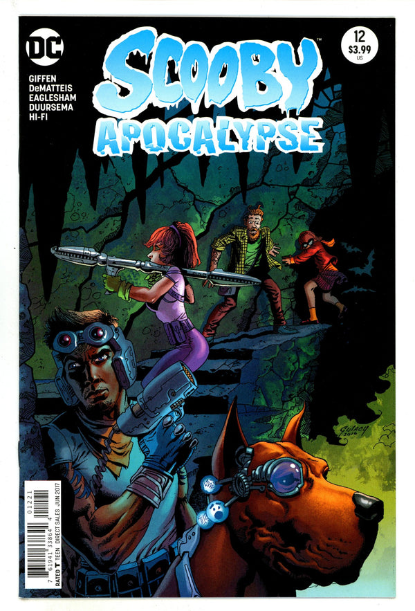 Scooby Apocalypse 12 VF/NM (9.0) (2017) Gulacy Variant
