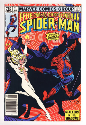 The Spectacular Spider-Man Vol 1 81 NM- (9.2) (1983) Canadian Price Variant