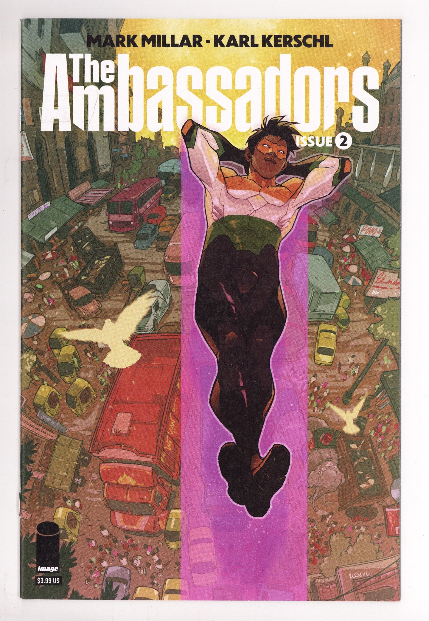 The Ambassadors 1 High Grade (2023) Blank Variant 