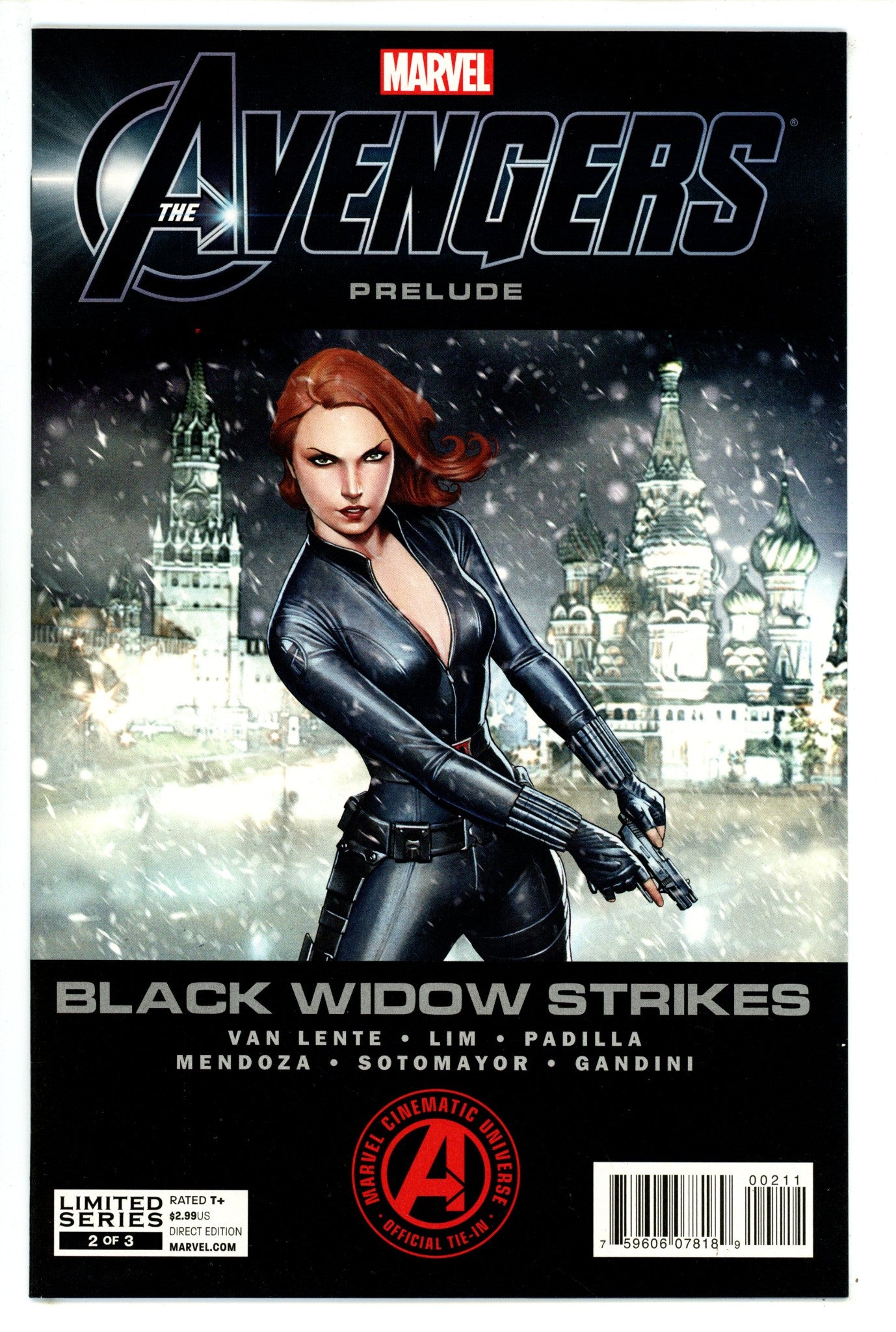 Marvel's The Avengers: Black Widow Strikes 2 NM (9.4) (2012) 