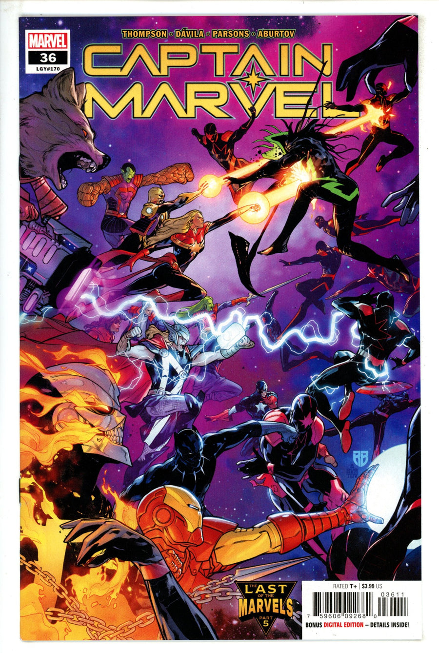Captain Marvel Vol 11 36 (170) High Grade (2022) 