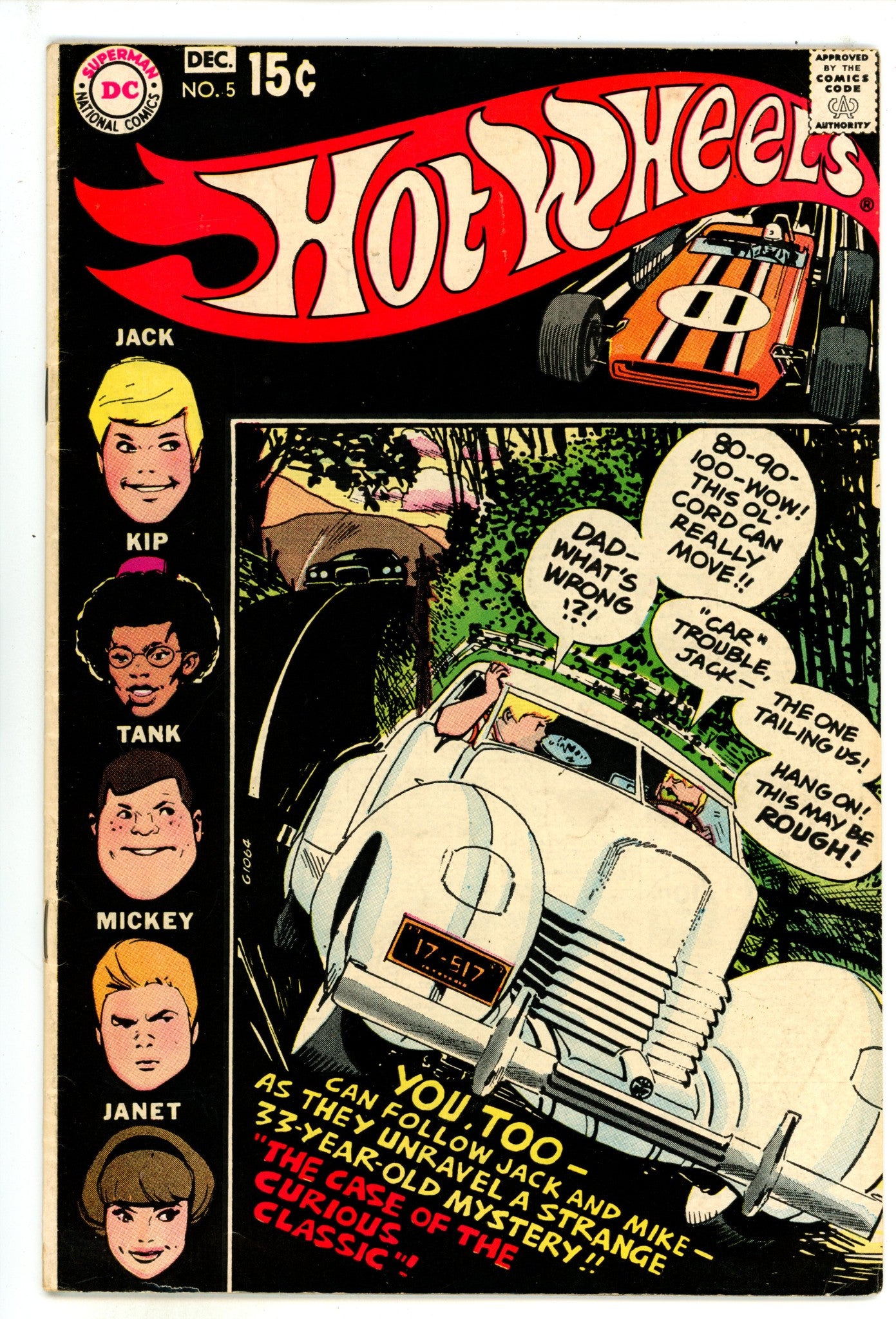 Hot Wheels 5 VG/FN (5.0) (1970) 