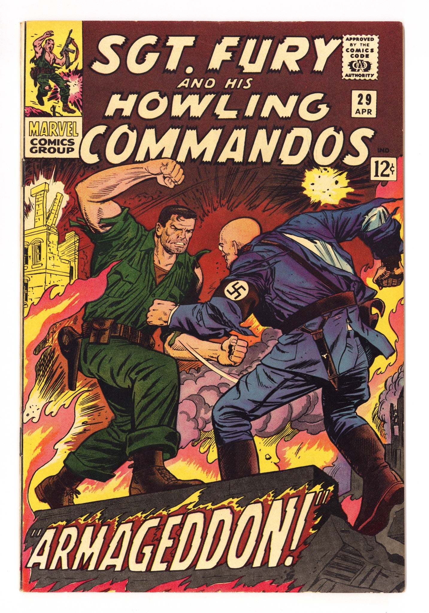 Sgt. Fury 29 VF+ (8.5) (1966) 