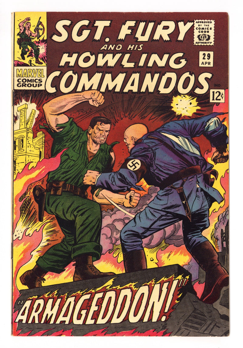 Sgt. Fury 29 VF+ (8.5) (1966) 