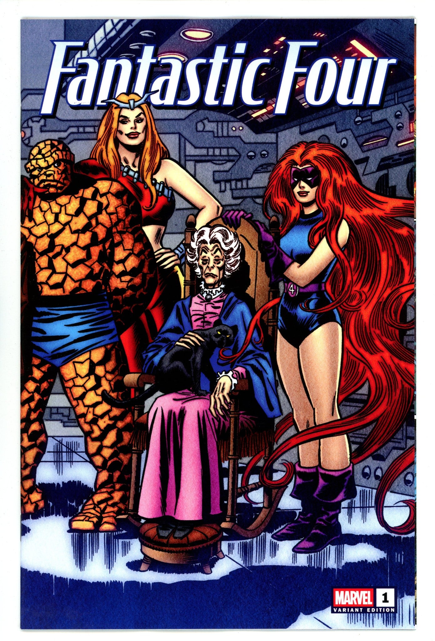 Fantastic Four Vol 8 1 Buscema Wraparound Incentive Variant NM- (2025)