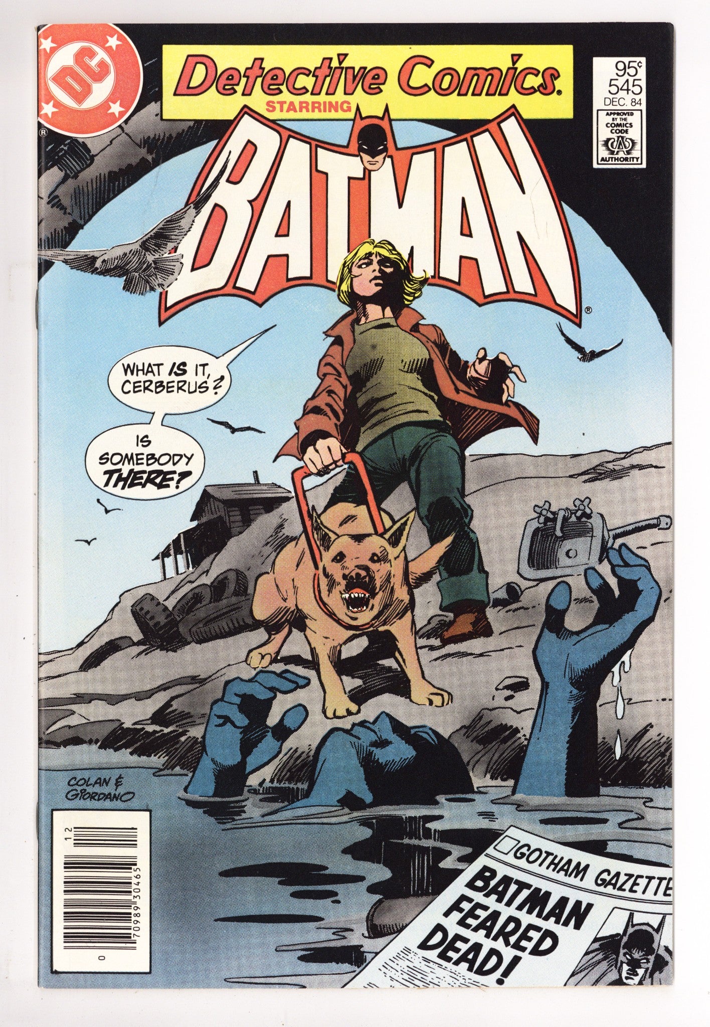 Detective Comics Vol 1 545 NM- (9.2) (1984) Canadian Price Variant 