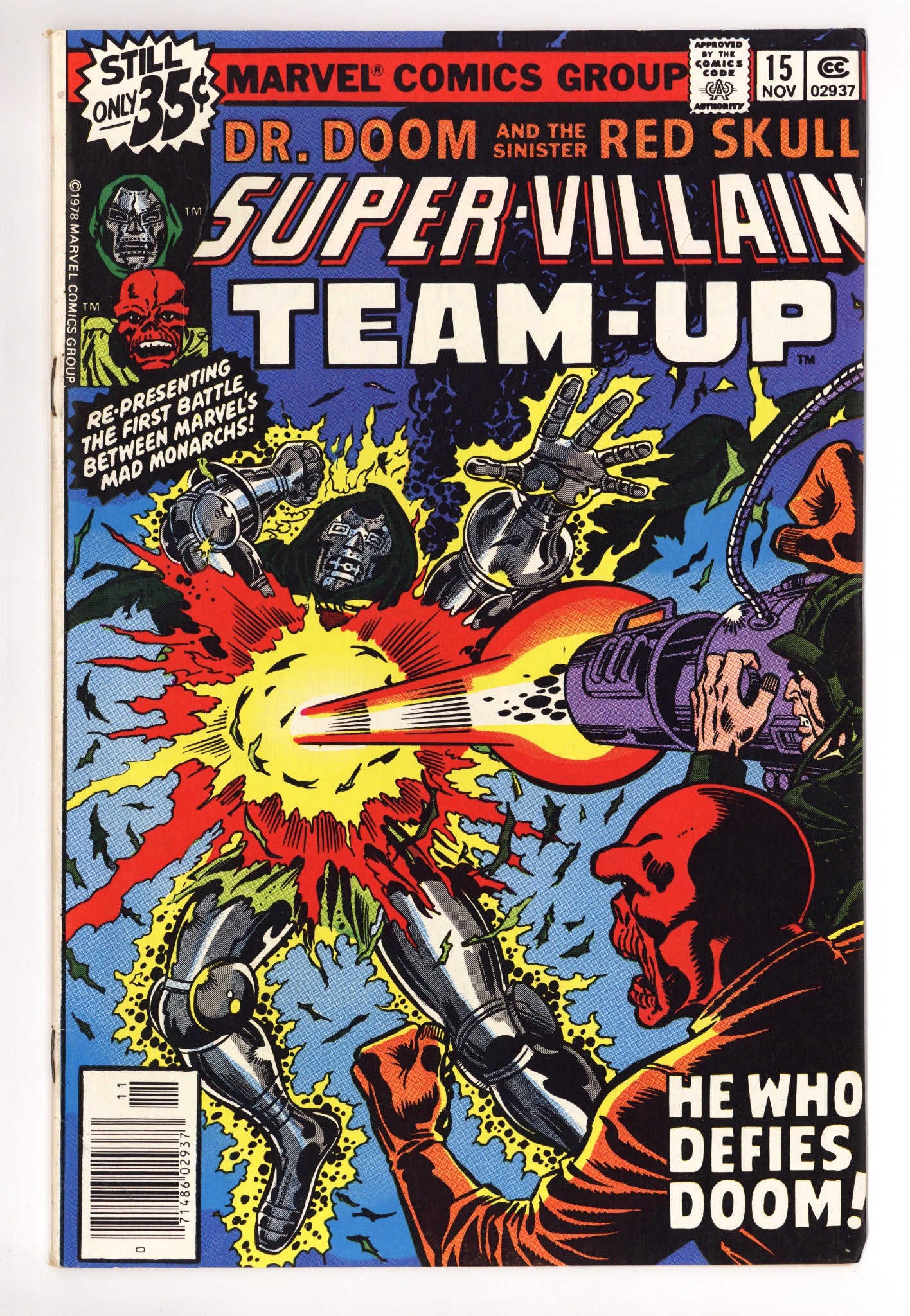 Super-Villain Team-Up 15 Low Grade (1978) 
