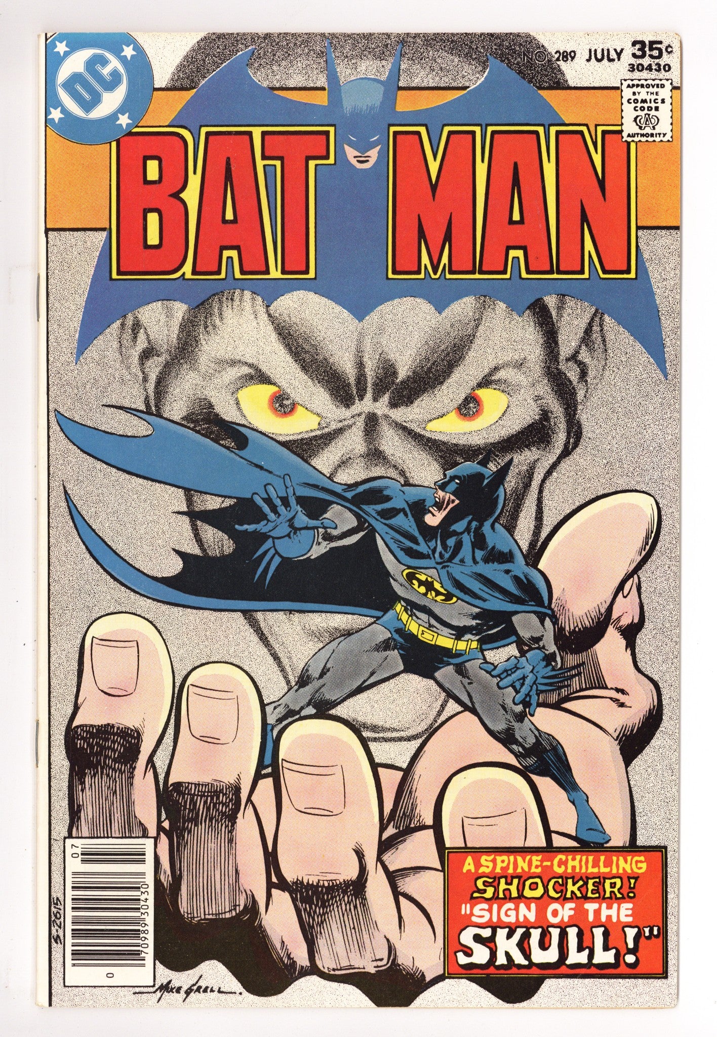 Batman Vol 1 289 FN/VF (7.0) (1977) 