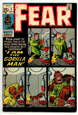 Fear 5 FN+ (6.5) (1971) 