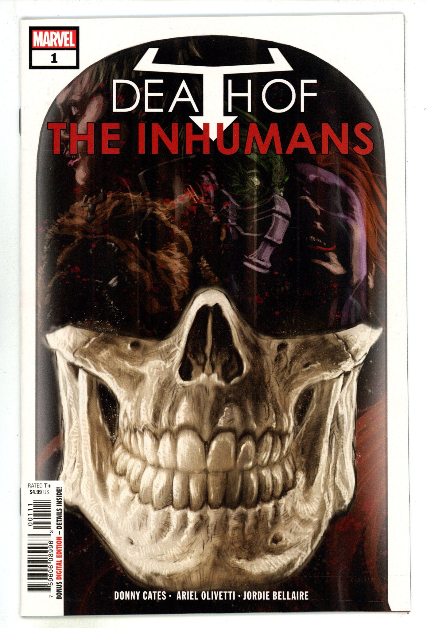 Death of the Inhumans 1 High Grade (2018) 