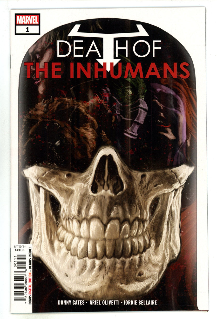 Death of the Inhumans 1 High Grade (2018) 