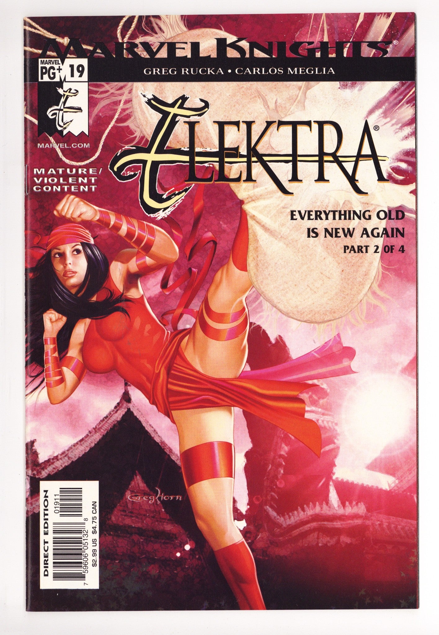 Elektra Vol 2 19 High Grade (2003) 