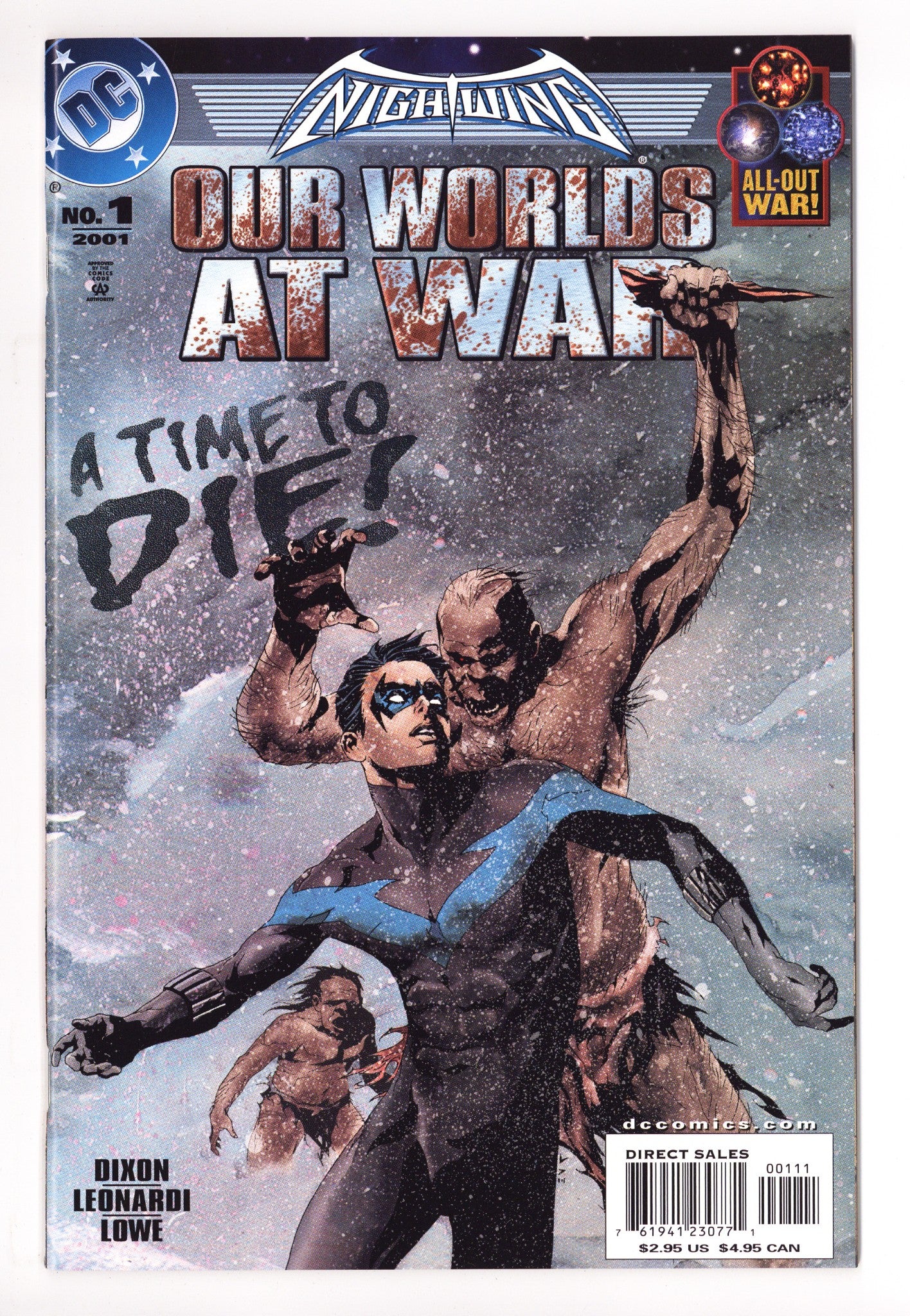 Nightwing: Our Worlds At War 1 High Grade (2001) 