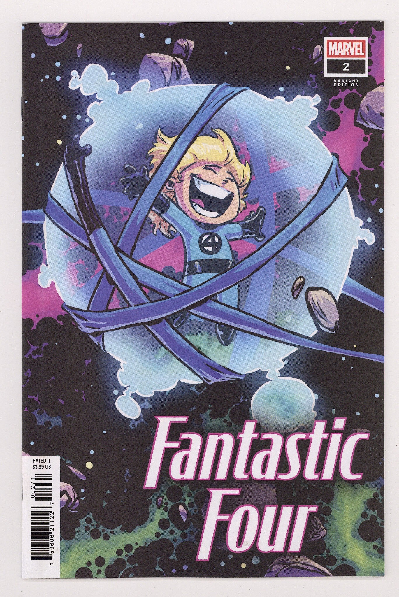 Fantastic Four Vol 8 2 Young Connecting Variant (2025)