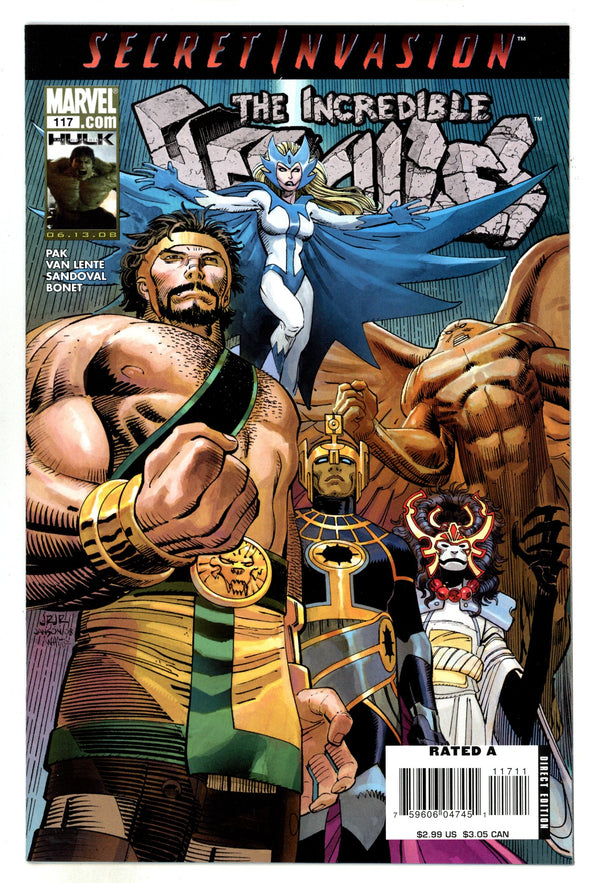 Incredible Hercules 117 High Grade (2008)
