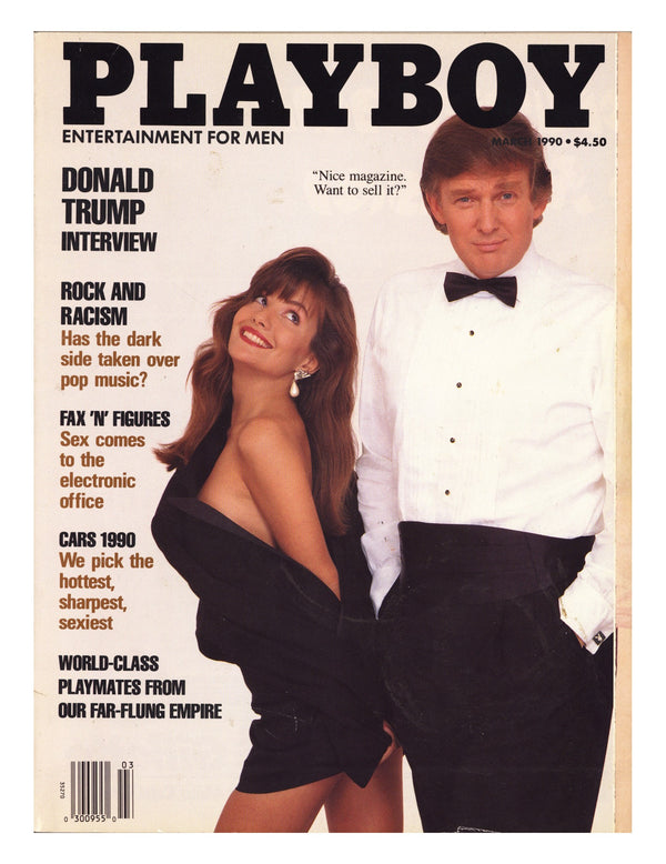 Playboy Vol 37 3 VG+ (4.5) (1990) Canadian Price Variant