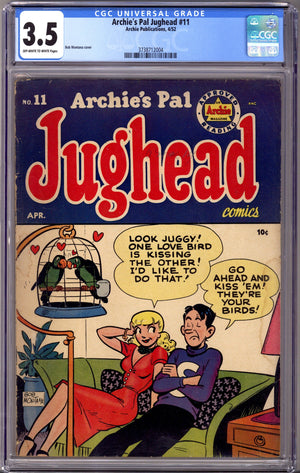 Archie's Pal Jughead 11 CGC 3.5 (1951)