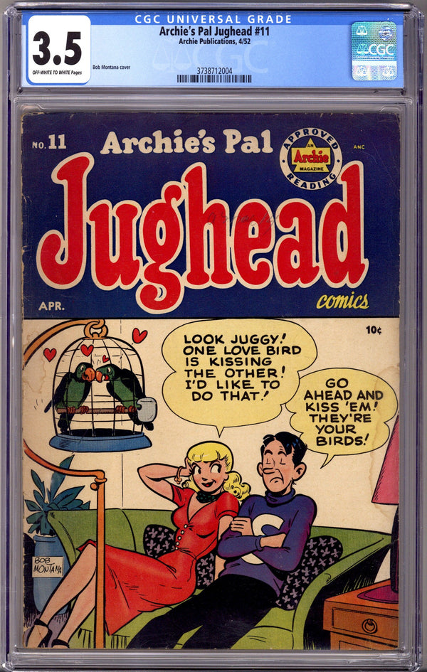 Archie's Pal Jughead 11 CGC 3.5 (1951)