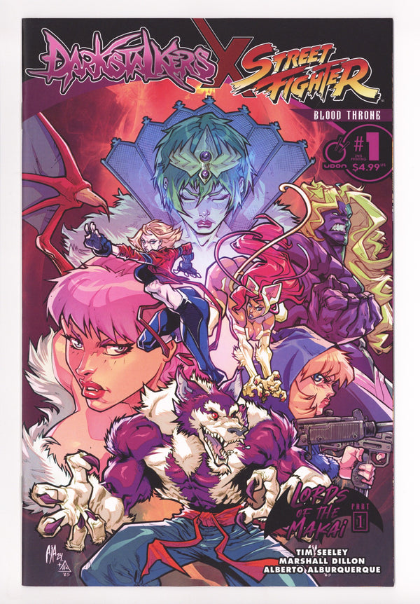 Darkstalkers X Street Fighter Blood Throne 1 2Nd Print (2025)