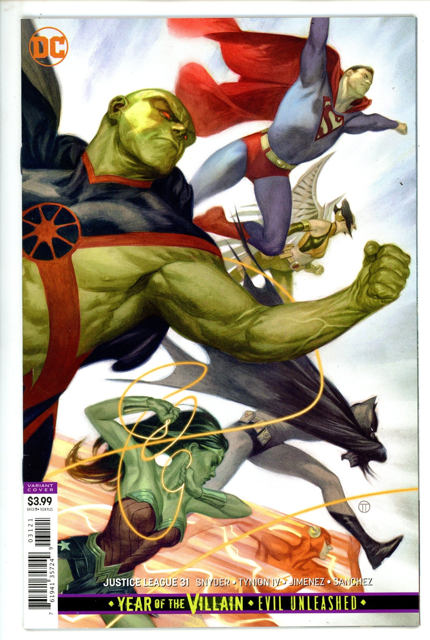 Justice League Vol 3 31 Tedesco Variant (2019)