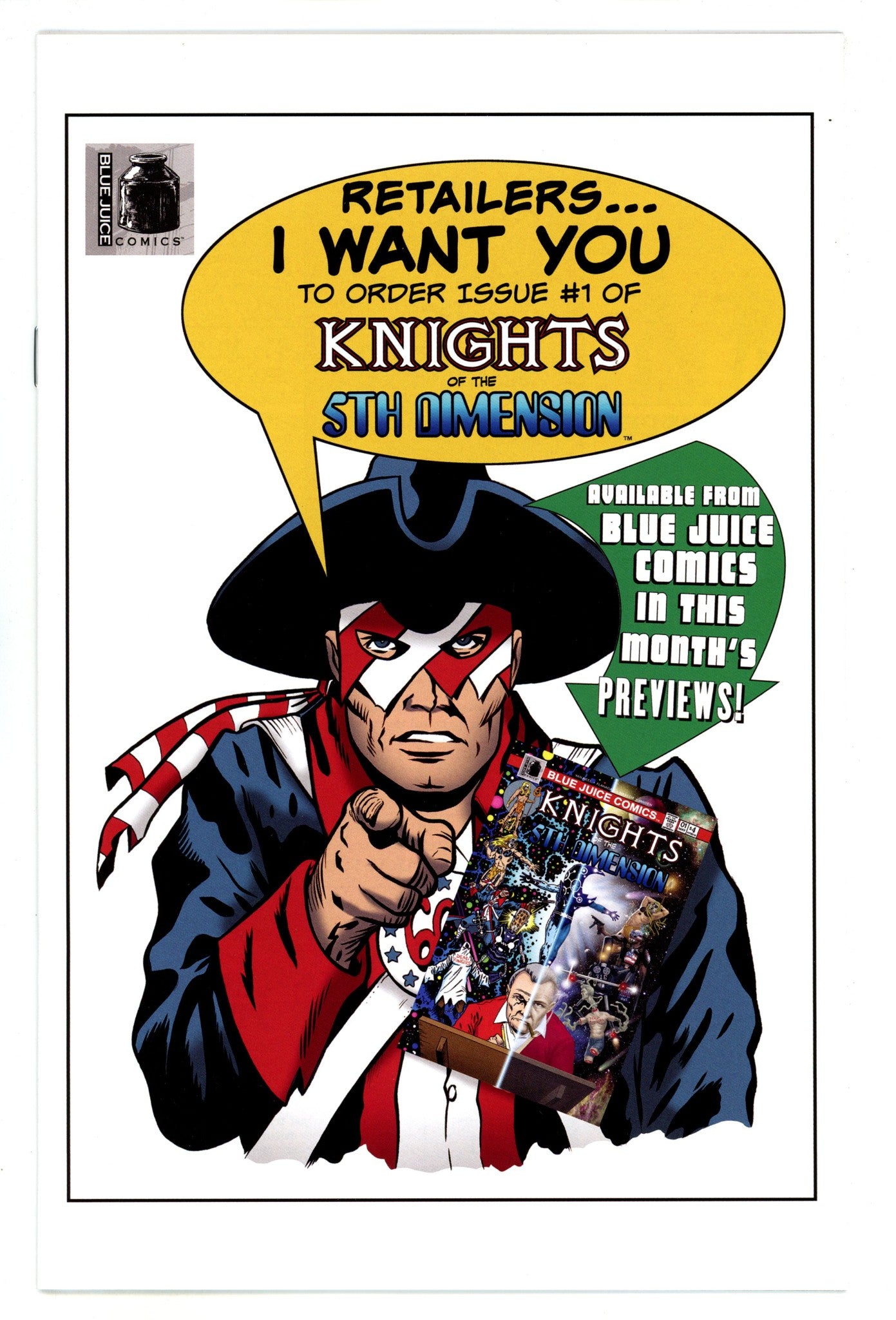 Knights of the 5th Dimension 1 High Grade (2022) Homage Variant 