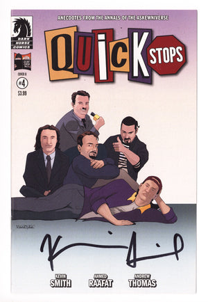 Quick Stops 4 High Grade (2023) VanDyke Variant Signed x1 Cover Kevin Smith