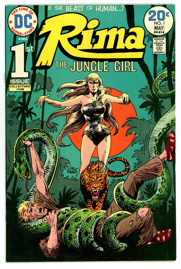 Rima, the Jungle Girl 1 NM- (9.2) (1974)